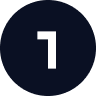 Number one icon